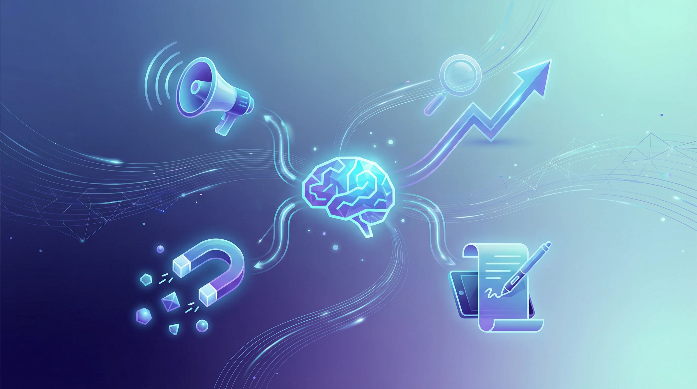 Automated marketing and customer acquisition with AI